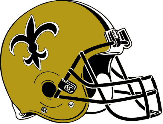 New Orleans Saints 1976-1999 Helmet Logo iron on transfers for fabric